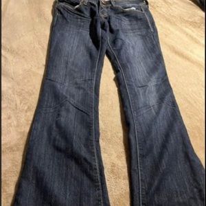 Knock Out Skinny Boot Refuge Women’s Designer Jeans Size 6R x32